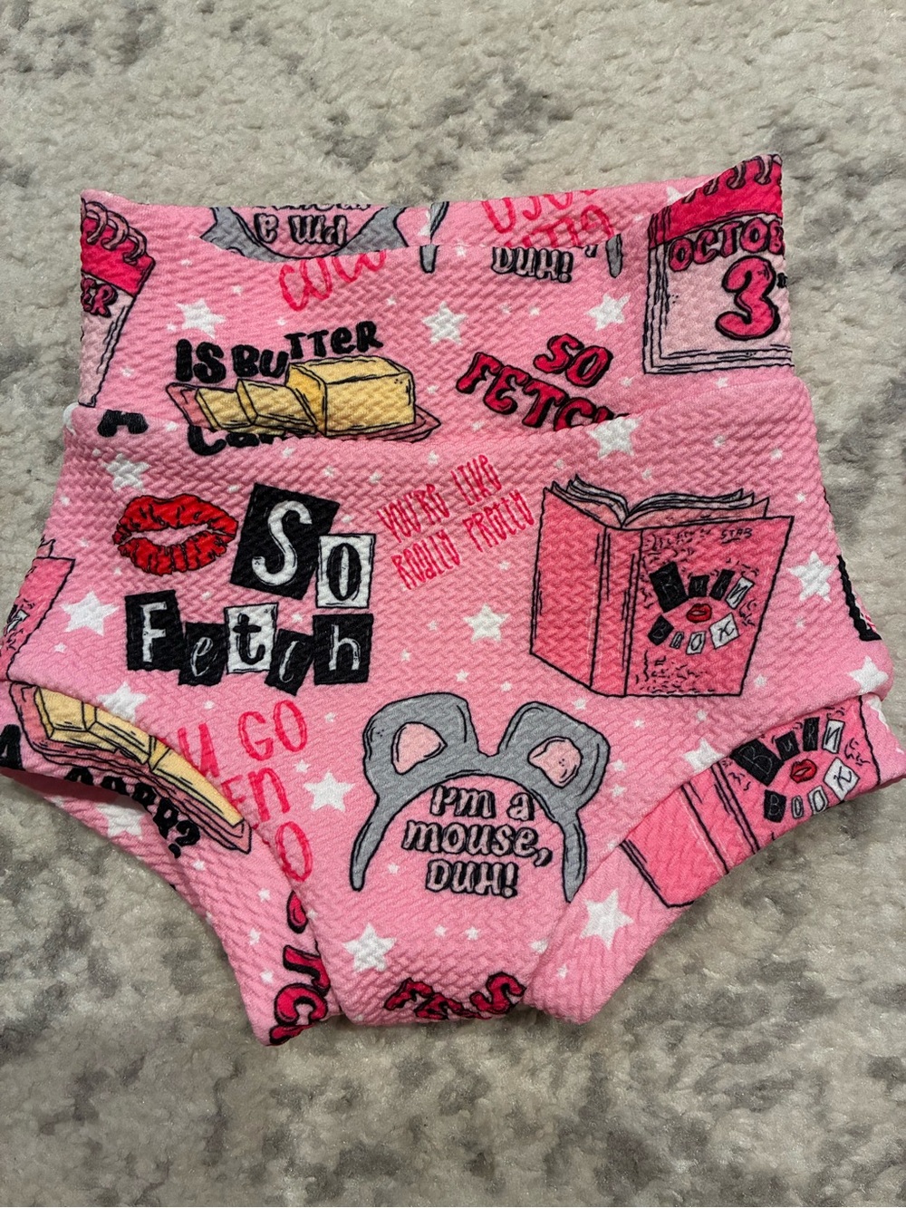 Mean Girl Bummies 0-3 months
